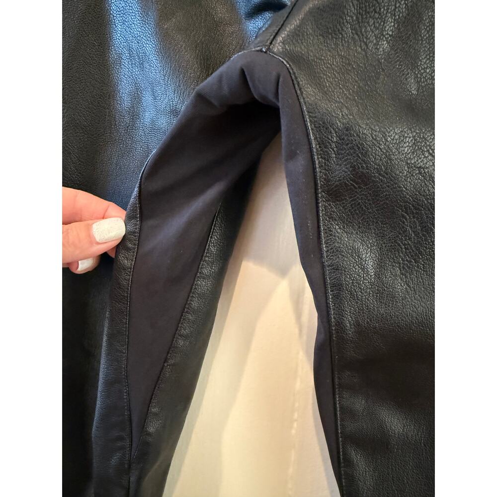 Honeylove Faux Leather Leggings Black M - Picture 7 of 10